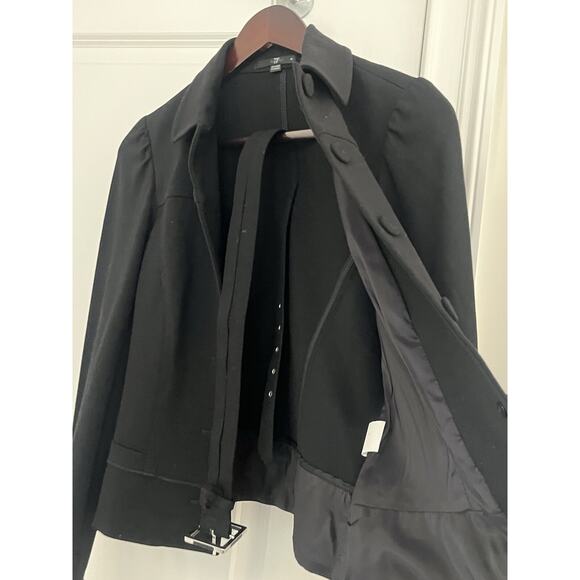 Teenflo women’s blazer with belt size 4 black Canada Academia - Picture 5 of 12